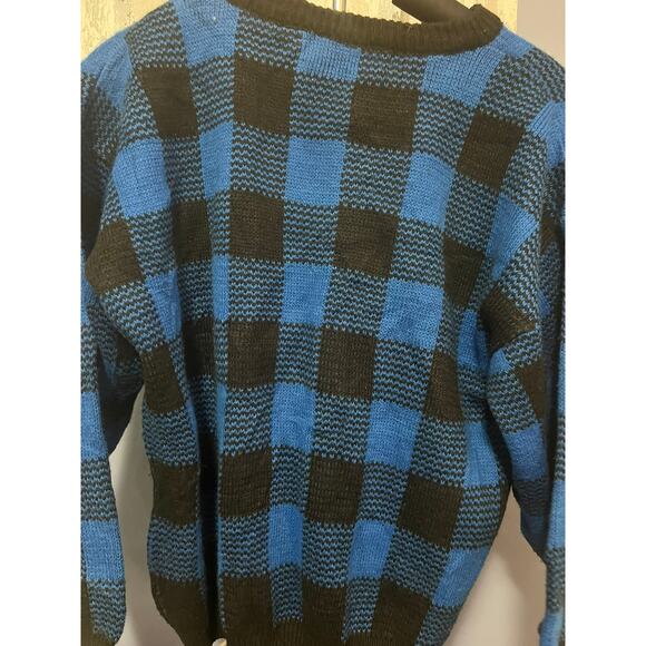 Mens Vintage  Knit 90s Cosby Style Sweater | Size Medium | Country Concepts - Picture 2 of 3